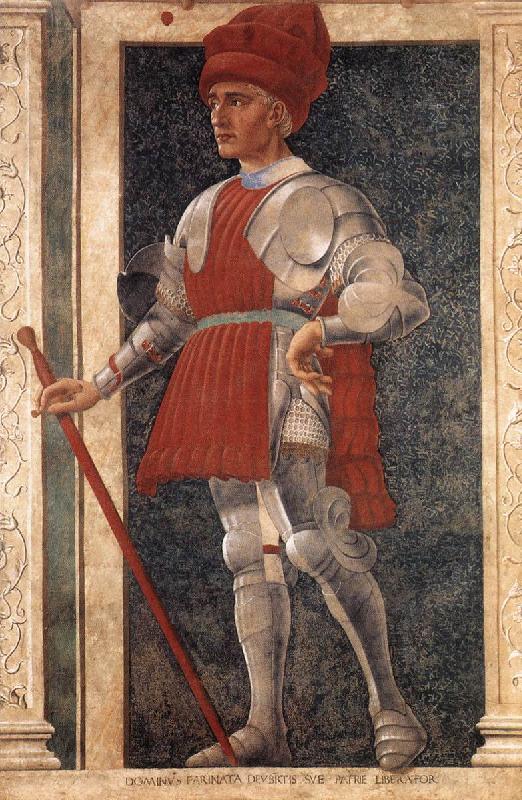 Andrea del Castagno Farinata degli Uberti oil painting image